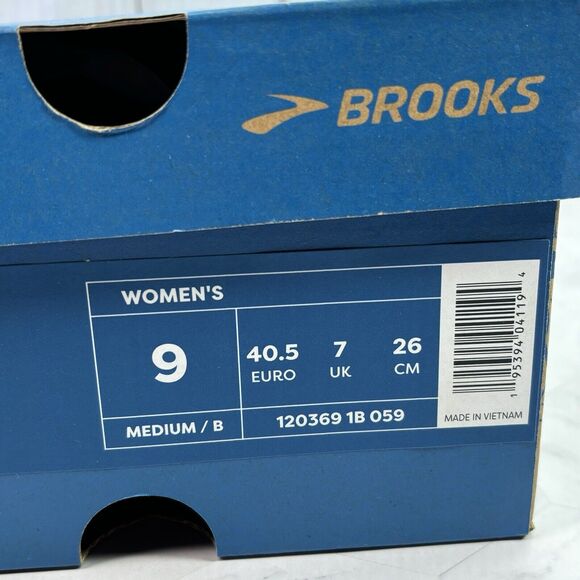 Brooks Glycerin 20 Womens Size 7.5-9.5 Running Shoes Black Grey 120369 1B 059 - Picture 8 of 9